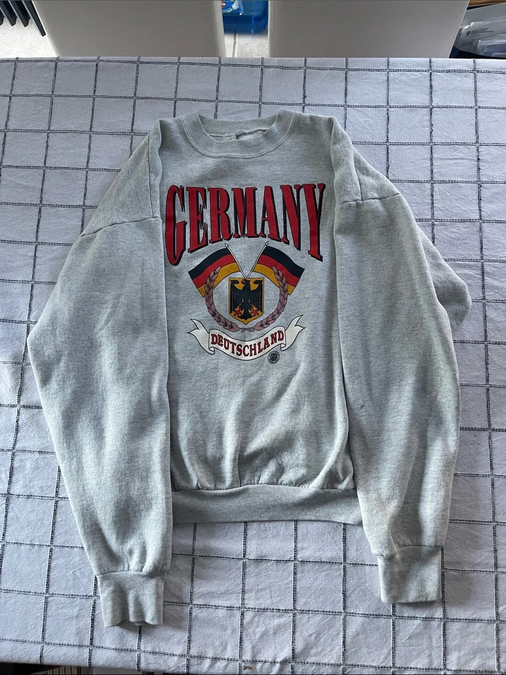 Germany Graphic Crewneck Sweatshirt - Light Gray